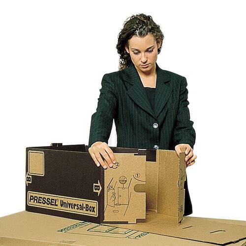 Pressel Universal-Boxen, braun, 10 Stück Artikelbild Secondary2 L