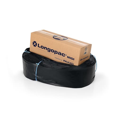 LONGOPAC Kassett Midi strong svart produktfoto