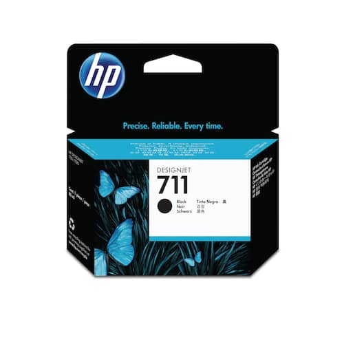HP Original Tintenpatrone 711, CZ133A, Druckerpatrone, Schwarz, 1 Stück Artikelbild