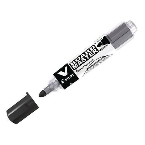 Pilot Begreen Whiteboard Marker V-Board Master Begreen, Boardmarker, Rundspitze, M, schwarz, 1 Stück Artikelbild Secondary1 L