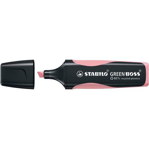 STABILO GREEN BOSS Textmarker, Leuchtmarker, Highlighter, 2-5mm, pastel rouge, 1 Stück Artikelbild