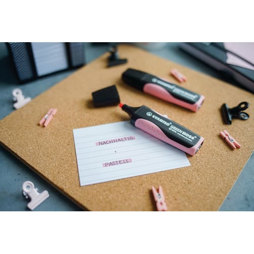 STABILO GREEN BOSS Textmarker, Leuchtmarker, Highlighter, 2-5mm, pastel rouge, 1 Stück Artikelbild Secondary3 L