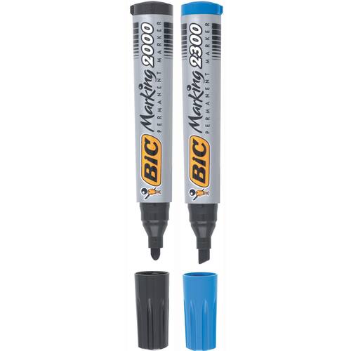 BIC® Marking™ 2000 Permanent-Marker, Rundspitze, 4er Set Artikelbild Secondary1 L