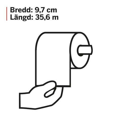 Toalettpapir KATRIN Plus 285 35,6m (6) produktbilde Secondary4 L