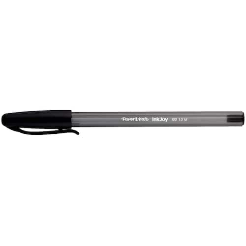 Paper Mate InkJoy 100 Kugelschreiber mit Kappe, Medium, schwarz, 1 Stück Artikelbild Secondary2 L