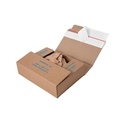 Paperpac Fixier- und Versandverpackung, 160x120x41mm, 25 Stück pro Packung Artikelbild