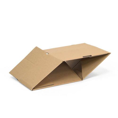 Pressel Faltkarton mit Automatikboden, Blitzbodenkarton, 1-wellig, 250x180x120mm, Braun, 20 Stück Artikelbild Secondary3 L