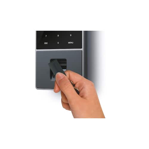 TimeMoto TM-110 RFID-Anhänger, Zeiterfassungschips, Schlüsselanhänger, schwarz, 25 Stück Artikelbild Secondary2 L