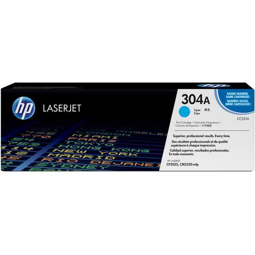 HP Original Toner, HP 304A, CC531A, Cyan Artikelbild