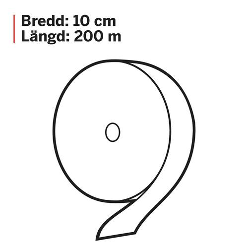 KATRIN Toalettpapper Gigant S2, 2-lagers, 1600 ark, 100 mm, vit produktfoto Secondary4 L