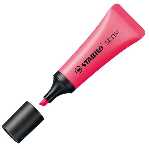 STABILO Text-Marker neon, Keilspitze, rosa Artikelbild
