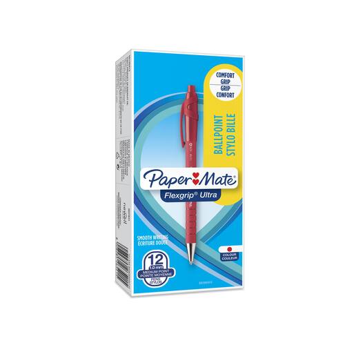 Paper Mate Kugelschreiber Flexgrip, M, rot Artikelbild Secondary2 L