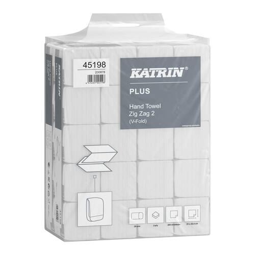 KATRIN Handduk Plus ZZ 2L produktfoto Secondary2 L