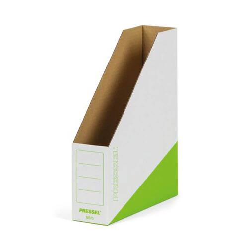 Pressel Magazine-Box, Weiß-Apfelgrün, 75 mm, A4, 20 Stück Artikelbild Secondary1 L