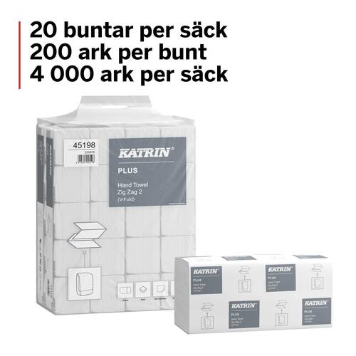 KATRIN Handduk Plus ZZ 2L produktfoto Secondary3 L