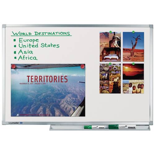 Legamaster Whiteboard PROFESSIONAL, Schreibtafel, emailliert, magnetisch, 100x200cm, weiß, 1 Stück Artikelbild