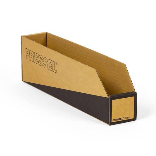 Pressel Lagersichtbox Natur/Schwarz, 390x65x110mm, 30 Stück (vorher Art.Nr. 901509) Artikelbild Secondary1 L
