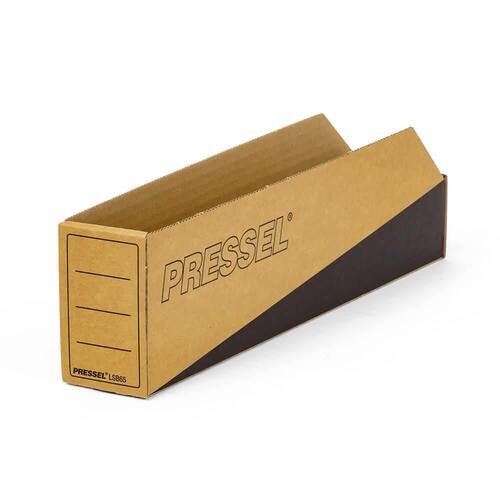 Pressel Lagersichtbox Natur/Schwarz, 390x65x110mm, 30 Stück (vorher Art.Nr. 901509) Artikelbild Secondary3 L