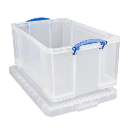Really Useful Box Kunststoffbox, transparent, 64l, 710x310x440 mm Artikelbild Secondary3 L
