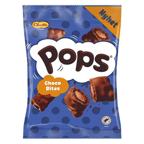 Sjokolade POPS Choco bites 170g produktbilde