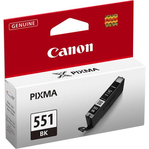 Canon Original Tintenpatrone CLI-551 BK, Druckerpatrone, Schwarz, 1 Stück Artikelbild