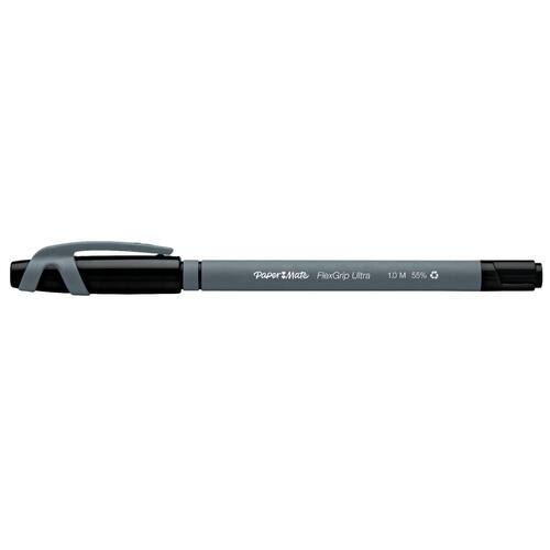 Paper Mate FLEXGRIP® ultra Kugelschreiber mit Kappe, schwarz, 1 Stück Artikelbild Secondary3 L