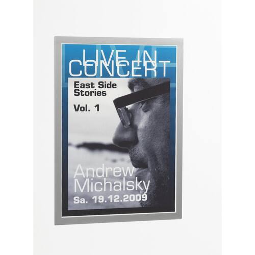Durable Sichttasche DURAFRAME®, magnetisch, selbstklebend, PVC, A3, silber, 2 Stück Artikelbild