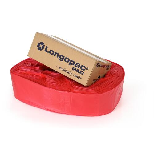LONGOPAC Kassett Maxi Standard 110m röd produktfoto