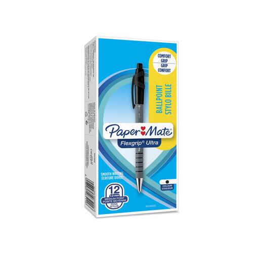 Paper Mate Kugelschreiber Flexgrip, M, schwarz Artikelbild Secondary3 L