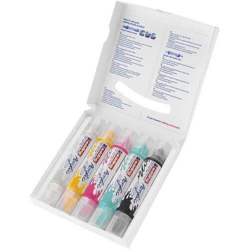 Akryltusj EDDING sett 3D basic (5) produktbilde Secondary2 L