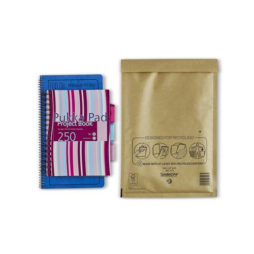 Mail Lite® Luftpolsterversandtasche, F/3, 220x330mm, braun, 50 Stück pro Packung Artikelbild Secondary1 L
