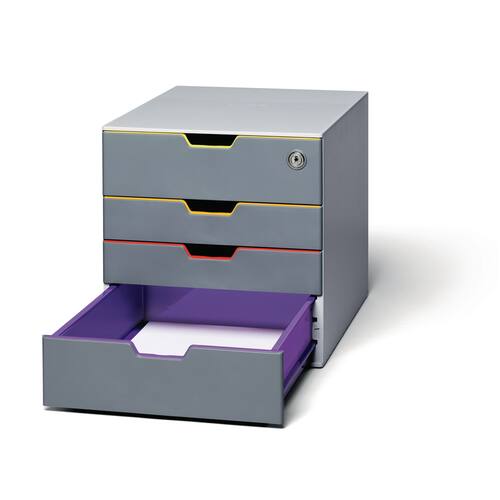 Durable Blankettbox varicolor 4 med lås produktfoto Secondary4 L