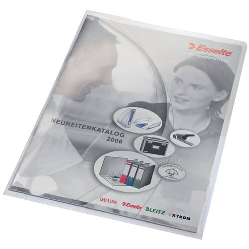 Leitz Sichthülle Premium, Aktenhüllen, Dokumentenhüllen, A4, PVC, transparent, 100 Stück Artikelbild