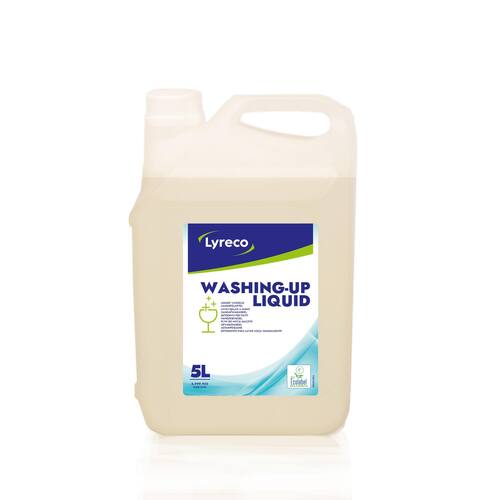 Lyreco Handgeschirrspülmittel, Reinigungsmittel, flüssig, Zitrone, 5 Liter, 1 Kanister Artikelbild