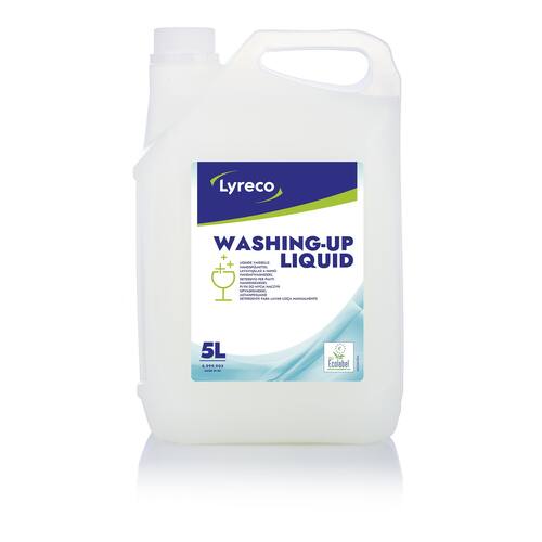 Lyreco Handgeschirrspülmittel, Reinigungsmittel, flüssig, Zitrone, 5 Liter, 1 Kanister Artikelbild Secondary3 L