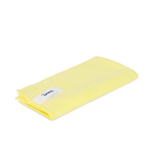 Lyreco Mikrofiberduk Pro 40x40cm gul produktfoto Secondary2 L