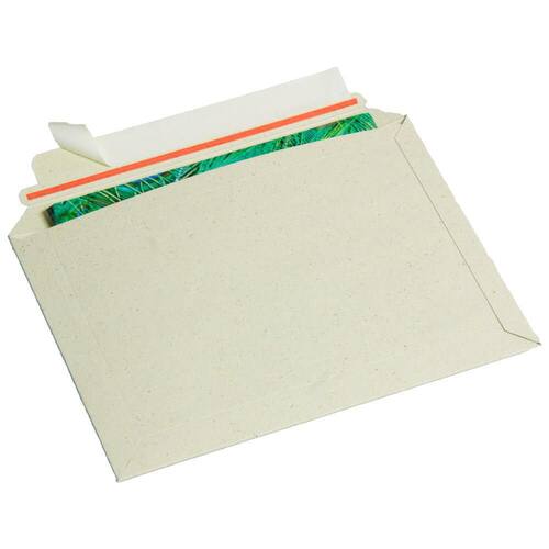 GrassGreen! Karton-Versandumschlag aus Graskarton 2 X, A5+, 260x205x25 mm, 25 Stück pro Packung Artikelbild