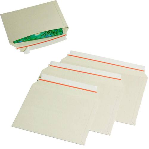 GrassGreen! Karton-Versandumschlag aus Graskarton 2 X, A5+, 260x205x25 mm, 25 Stück pro Packung Artikelbild Secondary2 L
