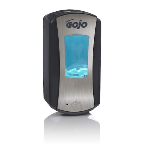 Gojo® Dispenser för tvål, LTX12 1200 ml Krom/Svart produktfoto