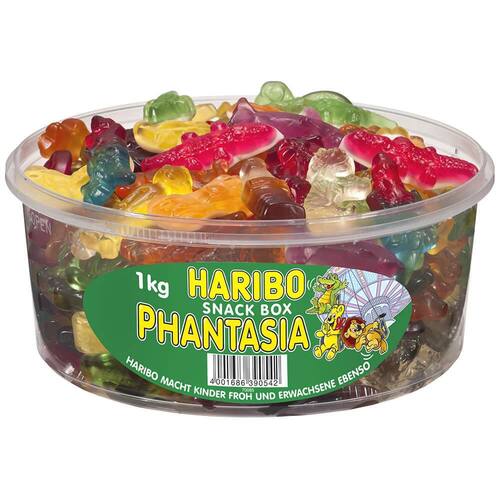 HARIBO Phantasia Fruchtgummi Dose, 1kg Artikelbild