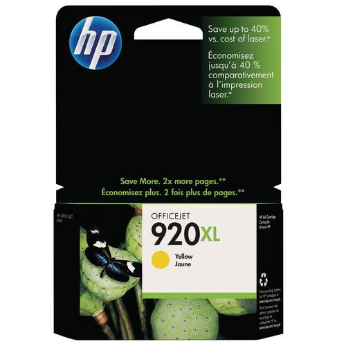 HP Original Tintenpatronen HP 920 XL, CD974AE, Gelb Artikelbild Secondary1 L