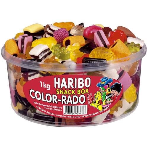 HARIBO Color-Rado Fruchtgummi Dose, 1kg Artikelbild