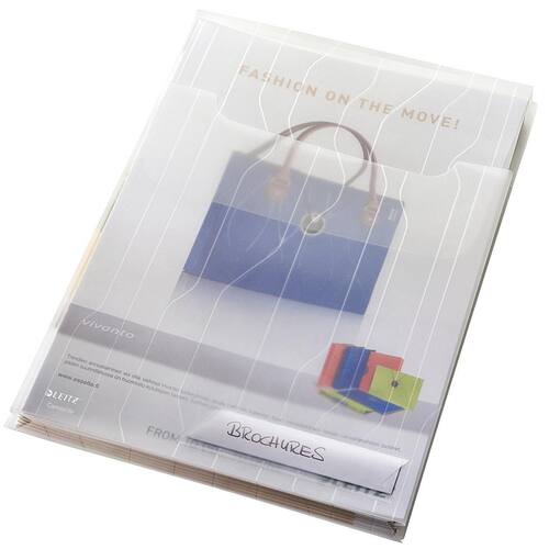 Leitz Aktenhülle Combifile 4727-03 clear A4, 3 Stück pro Packung Artikelbild