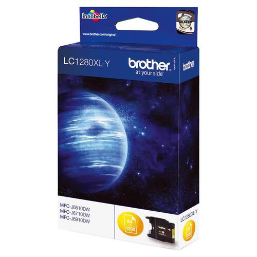 Brother Original Tintenpatrone LC-1280XLY - Gelb Artikelbild