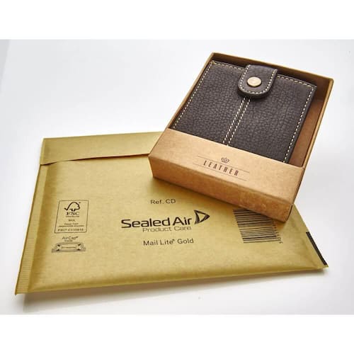 Sealed Air® Luftpolsterversandtasche für CDs, 180x160mm, braun, 10 Stück pro Packung Artikelbild Secondary3 L