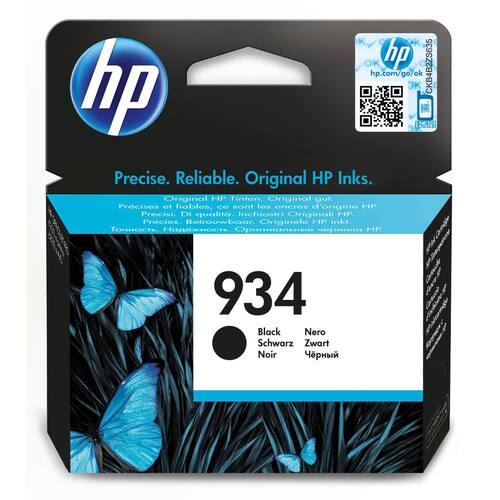 HP Original Tintenpatrone HP 934, Schwarz Artikelbild Secondary1 L