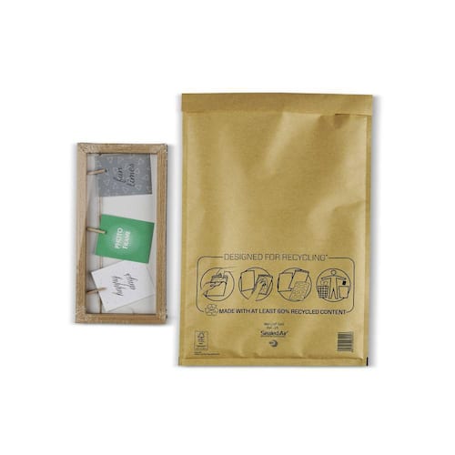 Mail Lite® Luftpolsterversandtasche, J/6, 300x440mm, braun, 5 Stück pro Packung Artikelbild Secondary4 L