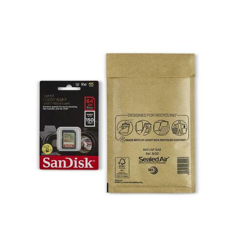 Mail Lite® Luftpolsterversandtasche, B/00, 120x210mm, braun, 10 Stück pro Packung Artikelbild Secondary3 L