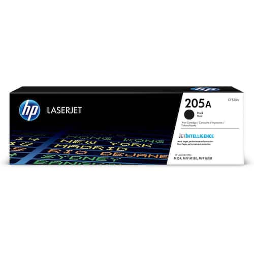 HP Toner CF530A 205A 1,1K Svart produktfoto