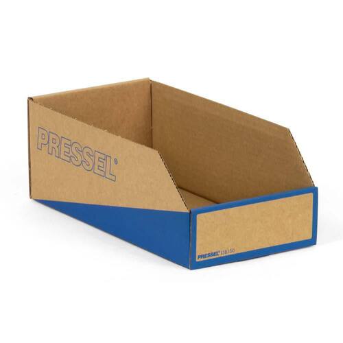 Pressel Lagersichtbox Natur/Blau, 305x150x110mm, 20 Stück (vorher Art.Nr. 915102) Artikelbild Secondary1 L